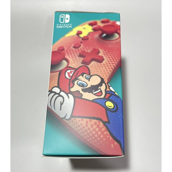 Nintendo Switch Power A Wired Controller Super Mario Red Toad Star Brand New - Picture 5 of 7